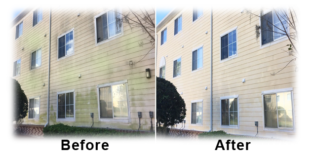 Low Pressure Washing for Apartments, Townhomes, Condominiums