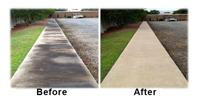 Concreate cleaning Montgomery alabama